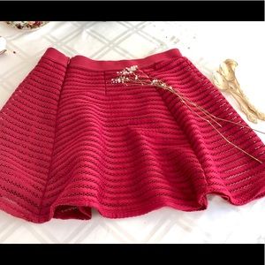3/$25🛍H&M Red Skirt